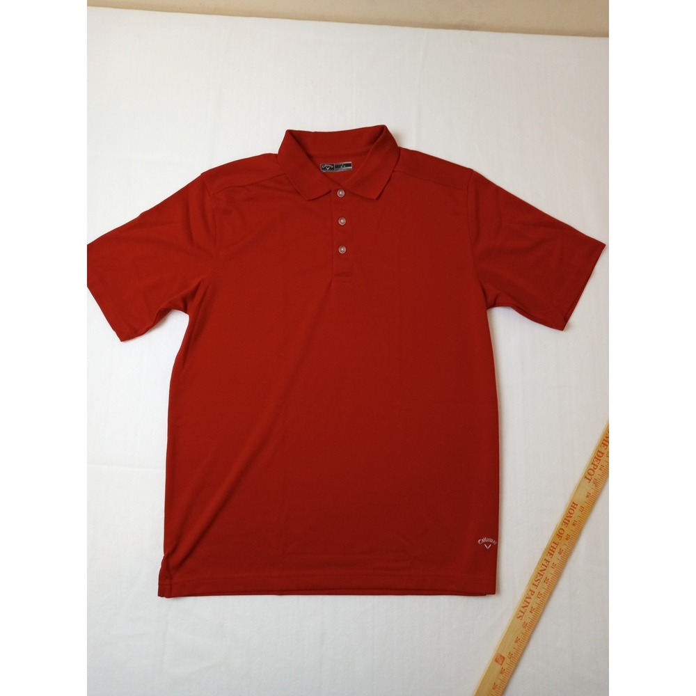 Callaway Polo Shirt Mens Large Golf Performance Lightweight Three Button‎